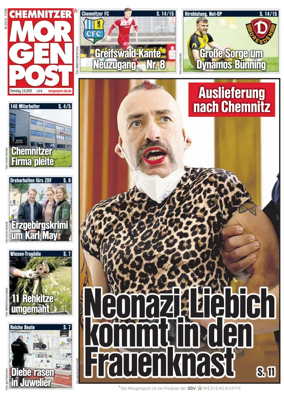Cover of Chemnitzer Morgenpost