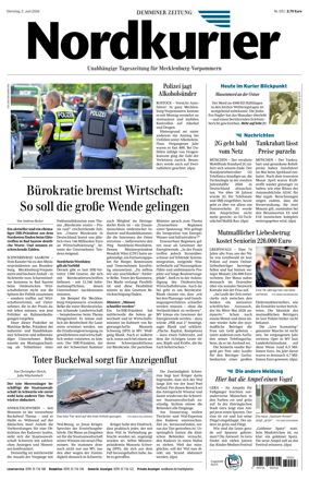 Cover of Demminer Zeitung