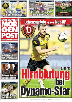 Cover of Dresdner Morgenpost