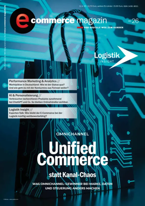 Cover of E-Commerce Magazin