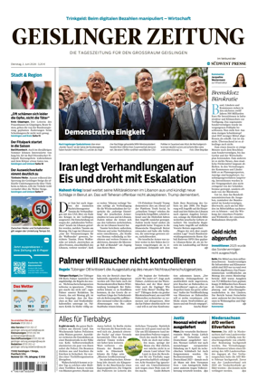 Cover of Geislinger Zeitung