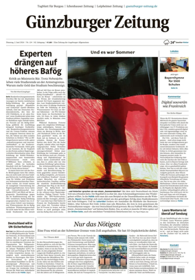 Cover of Guenzburger Zeitung