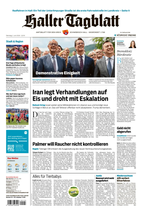 Cover of Haller Tagblatt