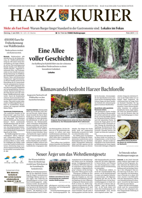 Cover of Harz Kurier