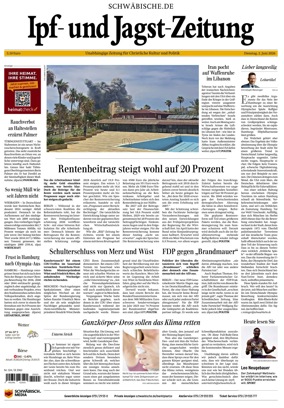 Cover of Ipf- und Jagst-Zeitung