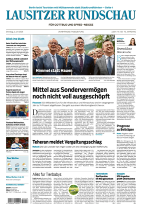 Cover of Lausitzer Rundschau