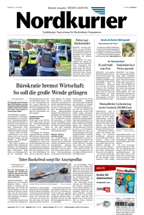 Cover of Muritz-Zeitung