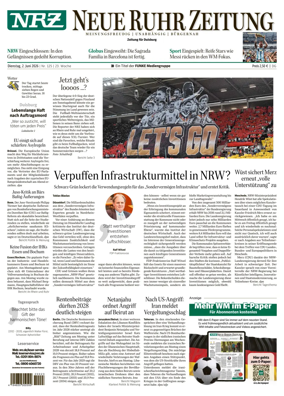 Cover of Neue Rhein Zeitung (Duisburg)