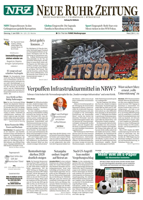 Cover of Neue Rhein Zeitung (Mulheim an der Ruhr)