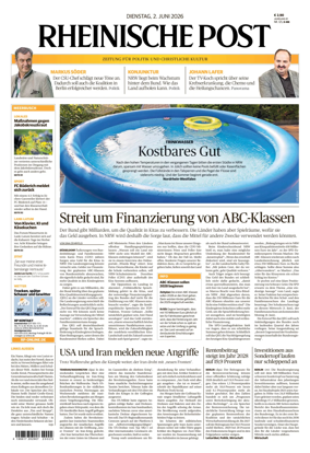 Cover of Rheinische Post Duesseldorf Meerbusch