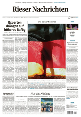 Cover of Rieser Nachrichten