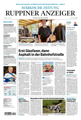 Cover of Ruppiner Anzeiger