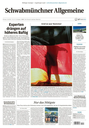 Cover of Schwabmunchner Allgemeine