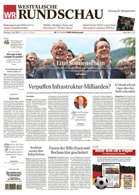 Cover of Westfalische Rundschau (Bad Berleburg Wittgenstein)