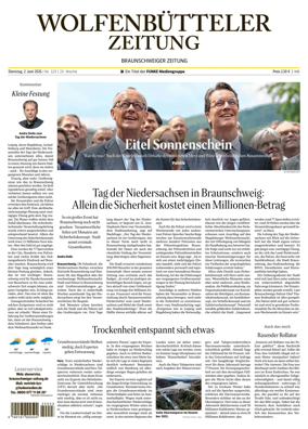 Cover of Wolfenbutteler Zeitung
