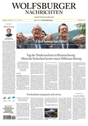 Cover of Wolfsburger Nachrichten (Helmstedt)