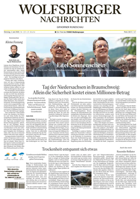 Cover of Wolfsburger Nachrichten (Wolfsburg-Gifhorn)