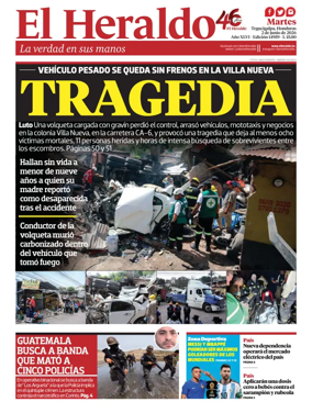 Cover of Diario El Heraldo