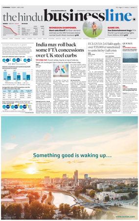 Cover of BusinessLine (Hyderabad)