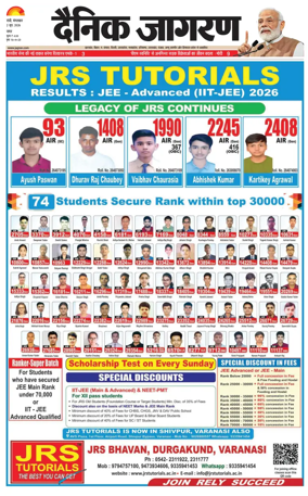 Cover of Dainik Jagran - Ranchi