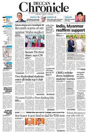 Cover of Deccan Chronicle
