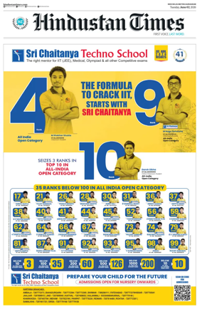 Cover of Hindustan Times (Gurgaon)