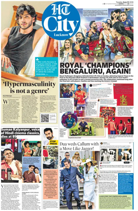 Cover of Hindustan Times (Lucknow) - Live