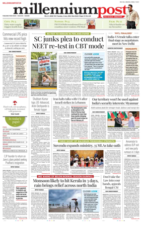 Cover of Millennium Post