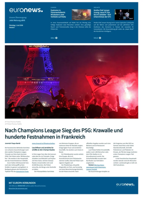 Cover of Euronews (German Edition)
