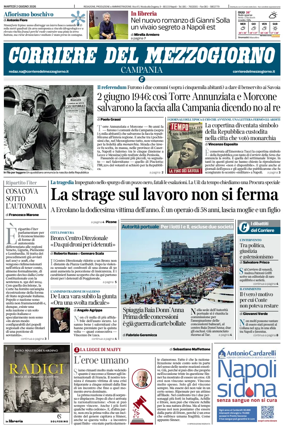 Cover of Corriere del Mezzogiorno (Campania)