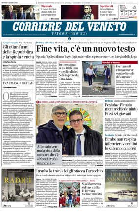 Cover of Corriere del Veneto (Padova e Rovigo)