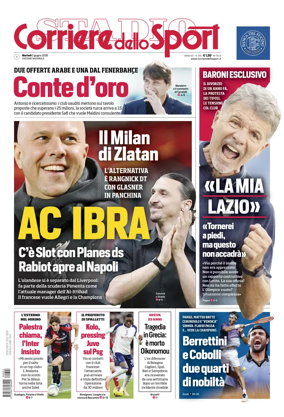 Cover of Corriere dello Sport