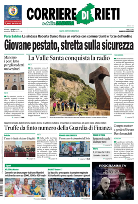 Cover of Corriere di Rieti