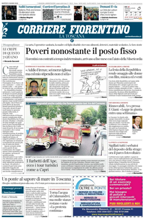 Cover of Corriere Fiorentino