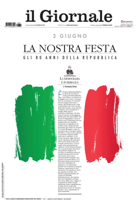Cover of Il Giornale (Italy)