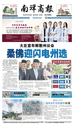 Cover of Nanyang Siang Pau