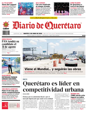 Cover of Diario de Queretaro