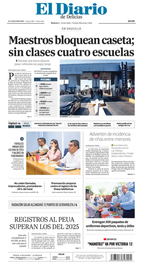 Cover of El Diario de Delicias