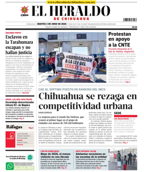 Cover of El Heraldo de Chihuahua