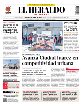 Cover of El Heraldo de Juarez