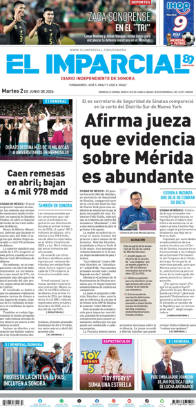Cover of El Imparcial