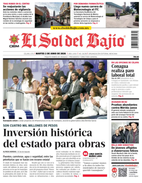 Cover of El Sol de Bajio