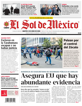 Cover of El Sol de Mexico