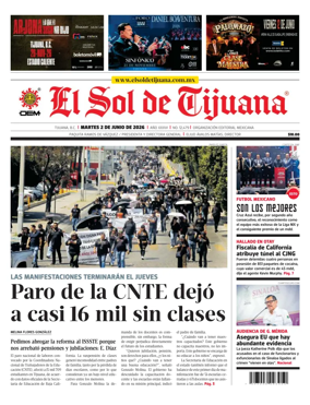 Cover of El Sol de Tijuana