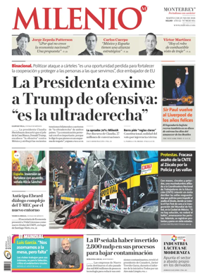 Cover of Milenio Monterrey