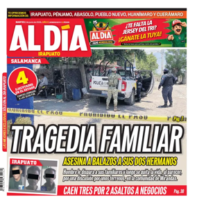 Cover of Periodico Al Dia (Irapuato)