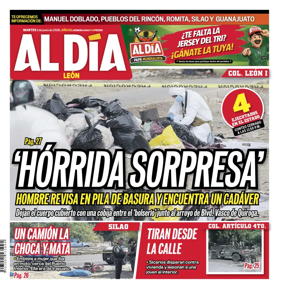 Cover of Periodico Al Dia (Leon)