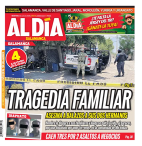 Cover of Periodico Al Dia (Salamanca)