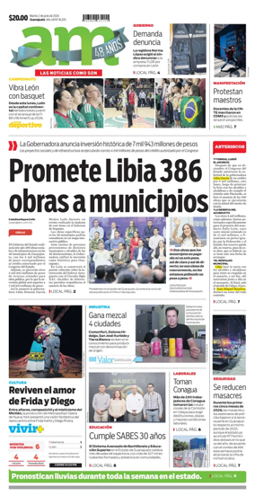 Cover of Periodico AM (Leon)