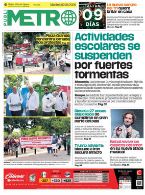 Cover of Publimetro Merida